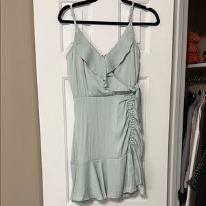 Mint Green Mini Dress